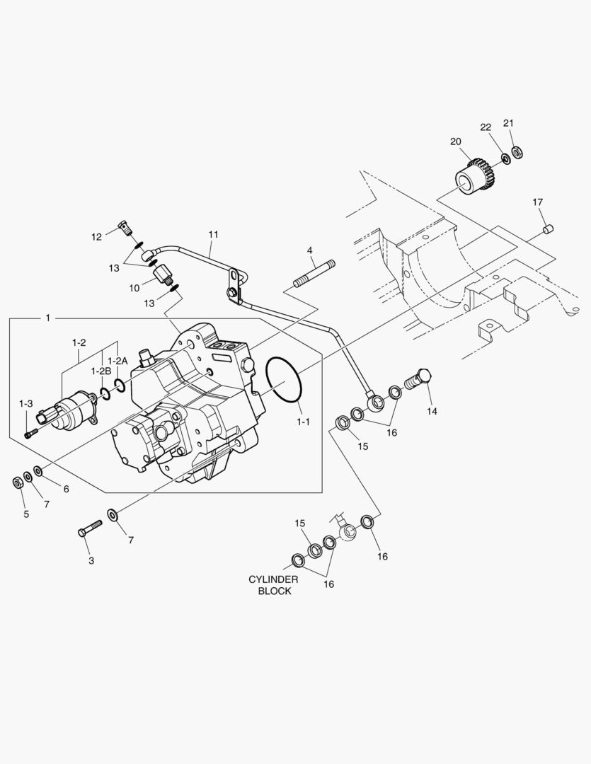 019 INJECTION PUMP & DRIVE