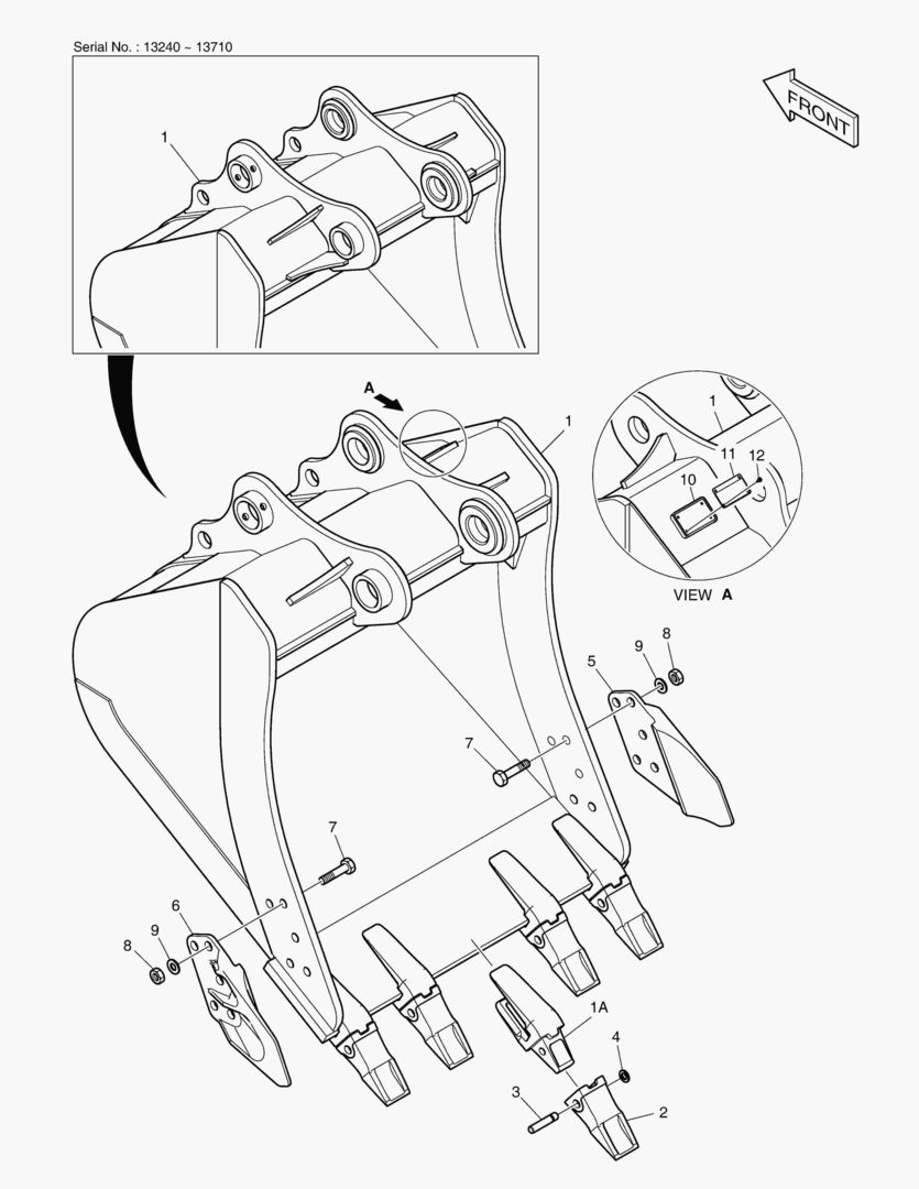 3120 BUCKET ASS`Y - 0.92mВі