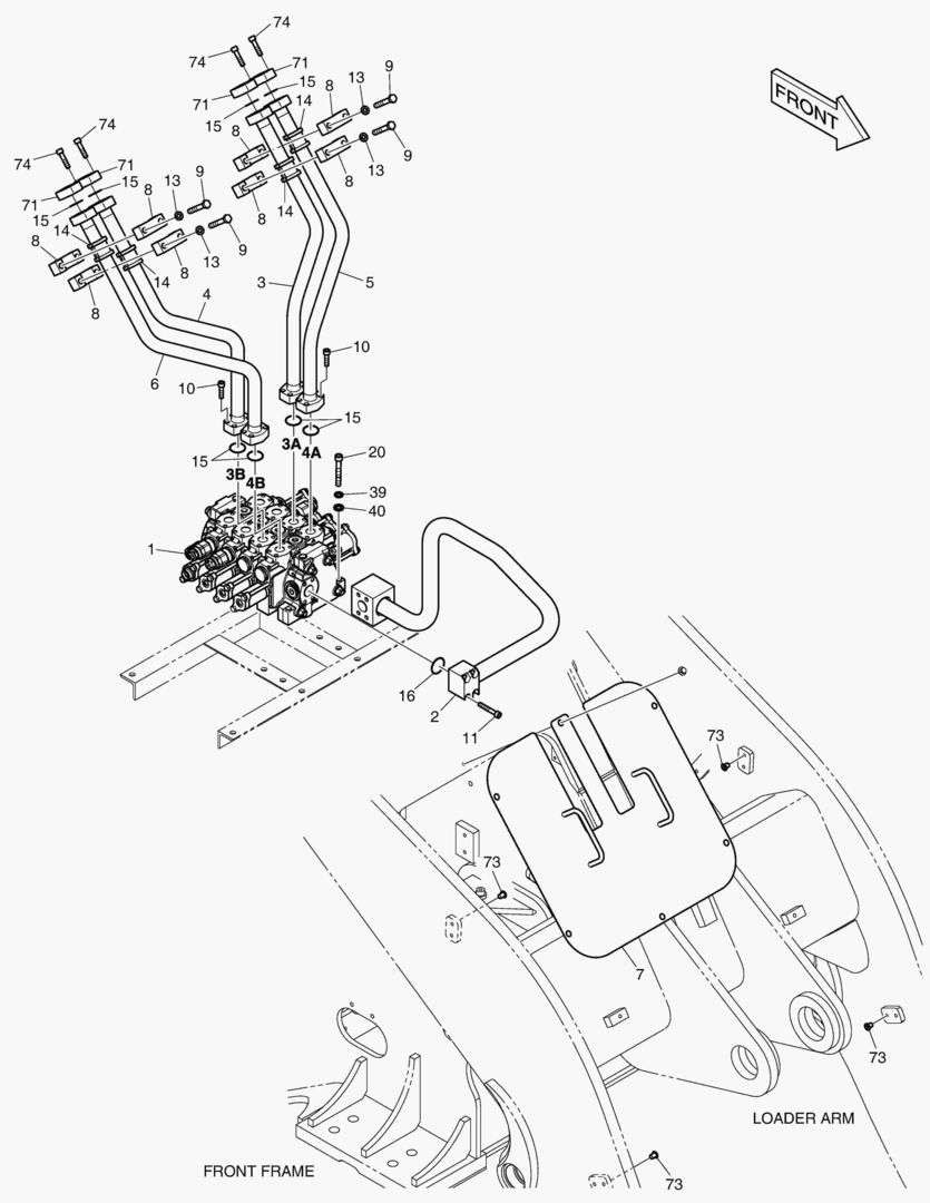 РЕКУЛИРУЮЩИЙ КЛАПАН ТРУБОПРОВОДА - 4 КАТУШКИ