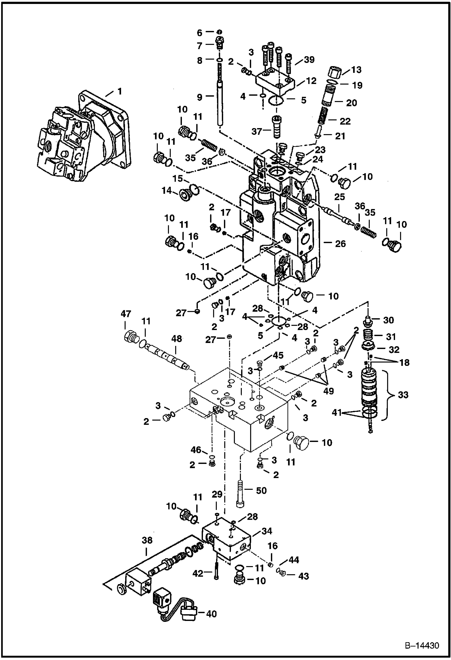 ГИДРОСТАТИЧЕСКИЙ ДВИГАТЕЛЬ (SUNDSTRAND - ТОРЦЕВАЯ ЗАГЛУШКА В СБОРЕ)