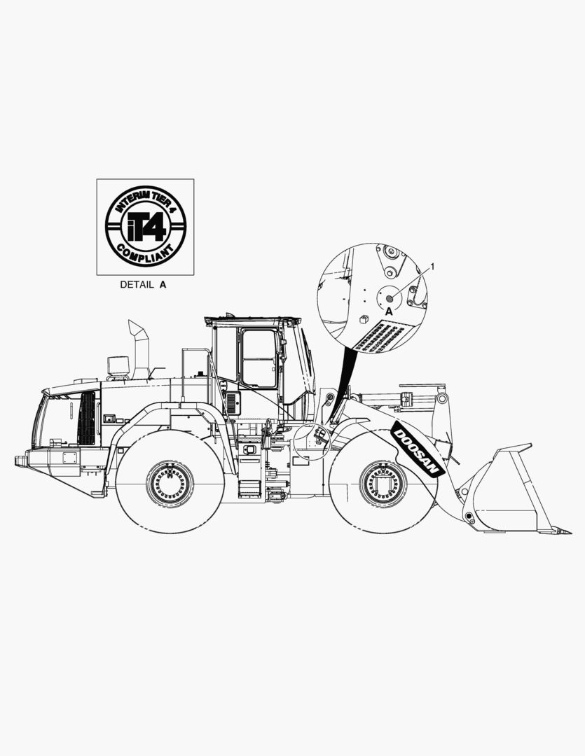 ПРЕДУПРЕЖДАЮЩАЯ ТАБЛИЧКА - ВРЕМЕННЫЙ(TIER4)