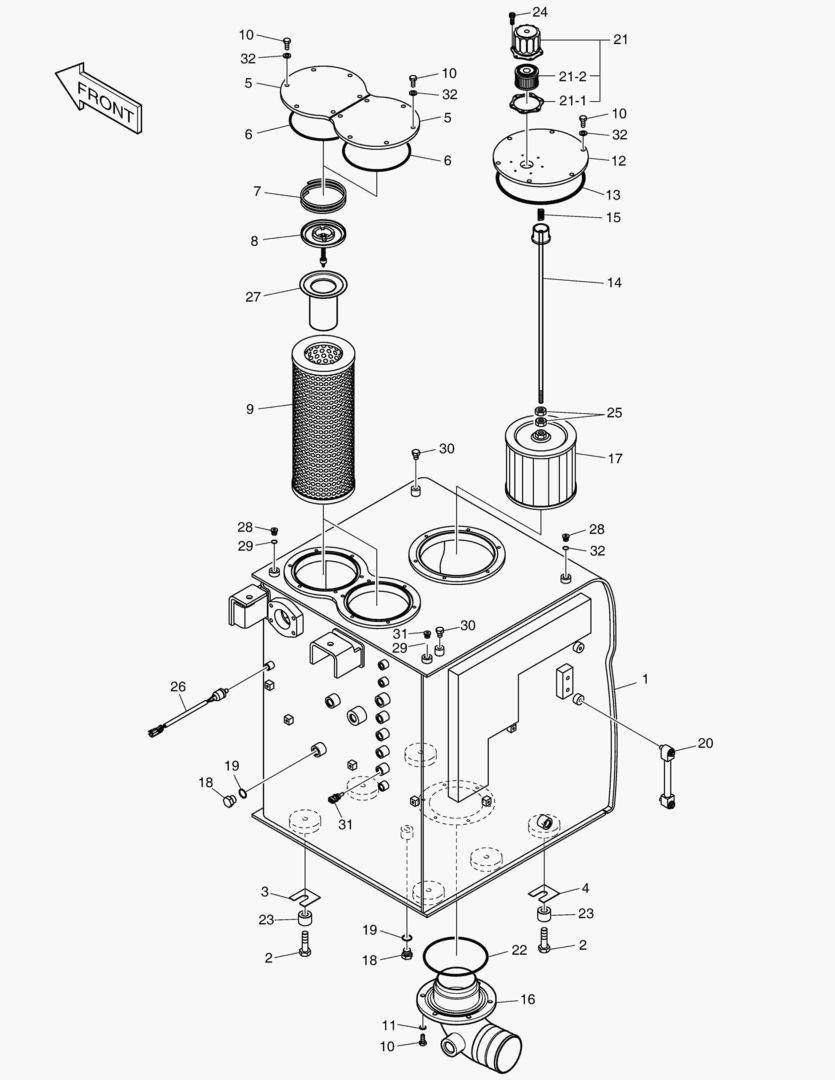 РЕЗЕРВУАР ДЛЯ МАСЛА