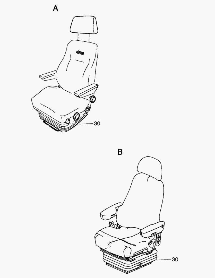 Спецтехника G500-42 DRIVER`S SEAT - главное фото