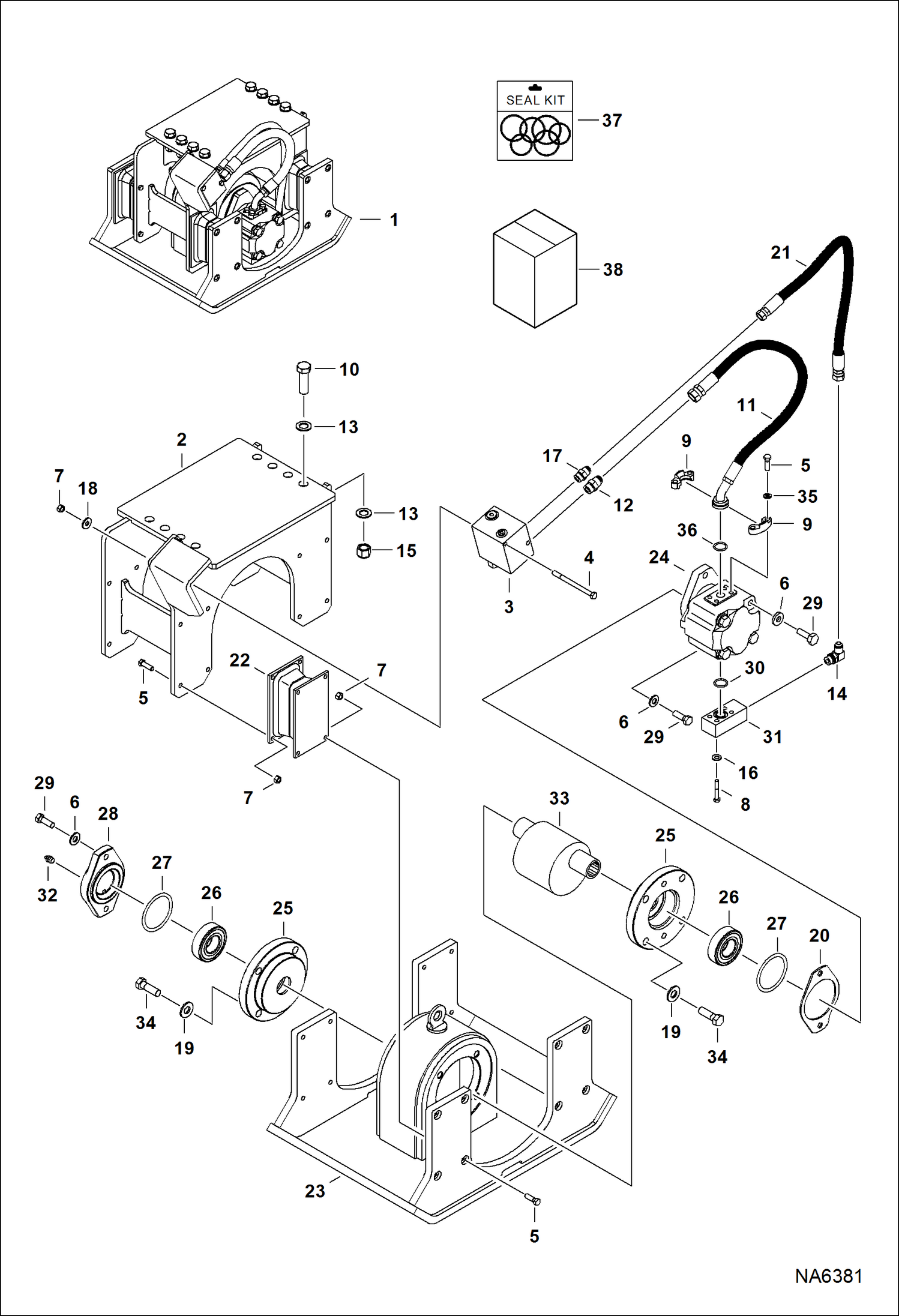 ТРОМБОВОЧНАЯ ПЛИТА (PCF34 AW3H)