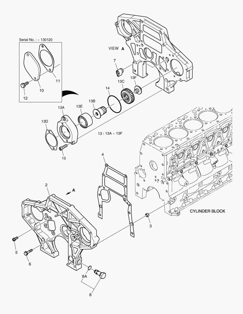 КАРТЕР РАСПРЕДЕЛИТЕЛЬНЫХ ШЕСТЕРЕН