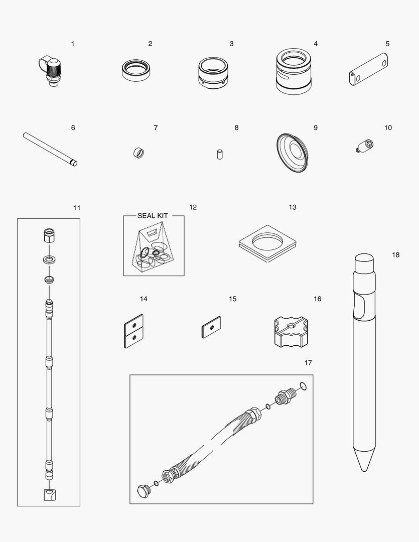 5140 RECOMMENDED SPARE PARTS