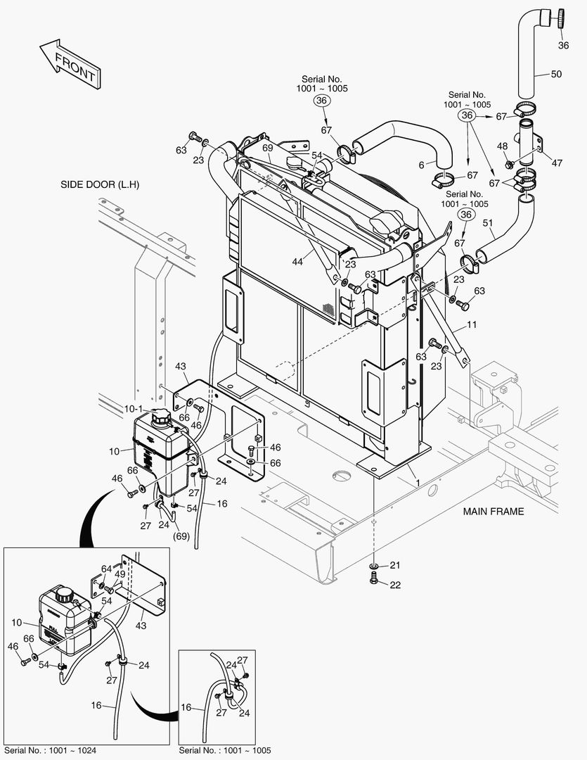 ОПОРТНЫЙ УЗЕЛ РАДИАТОРА