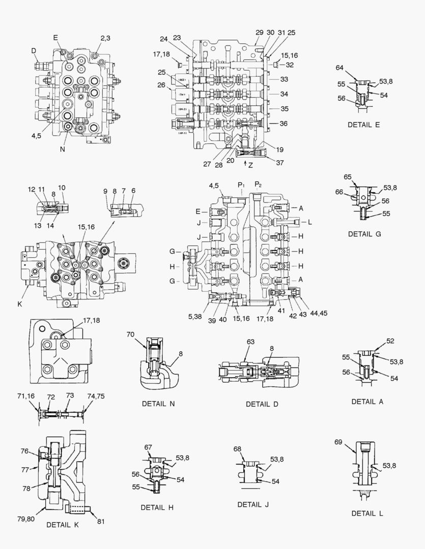 Спецтехника 4320 CONTROL VALVE(1) [1~620] - главное фото