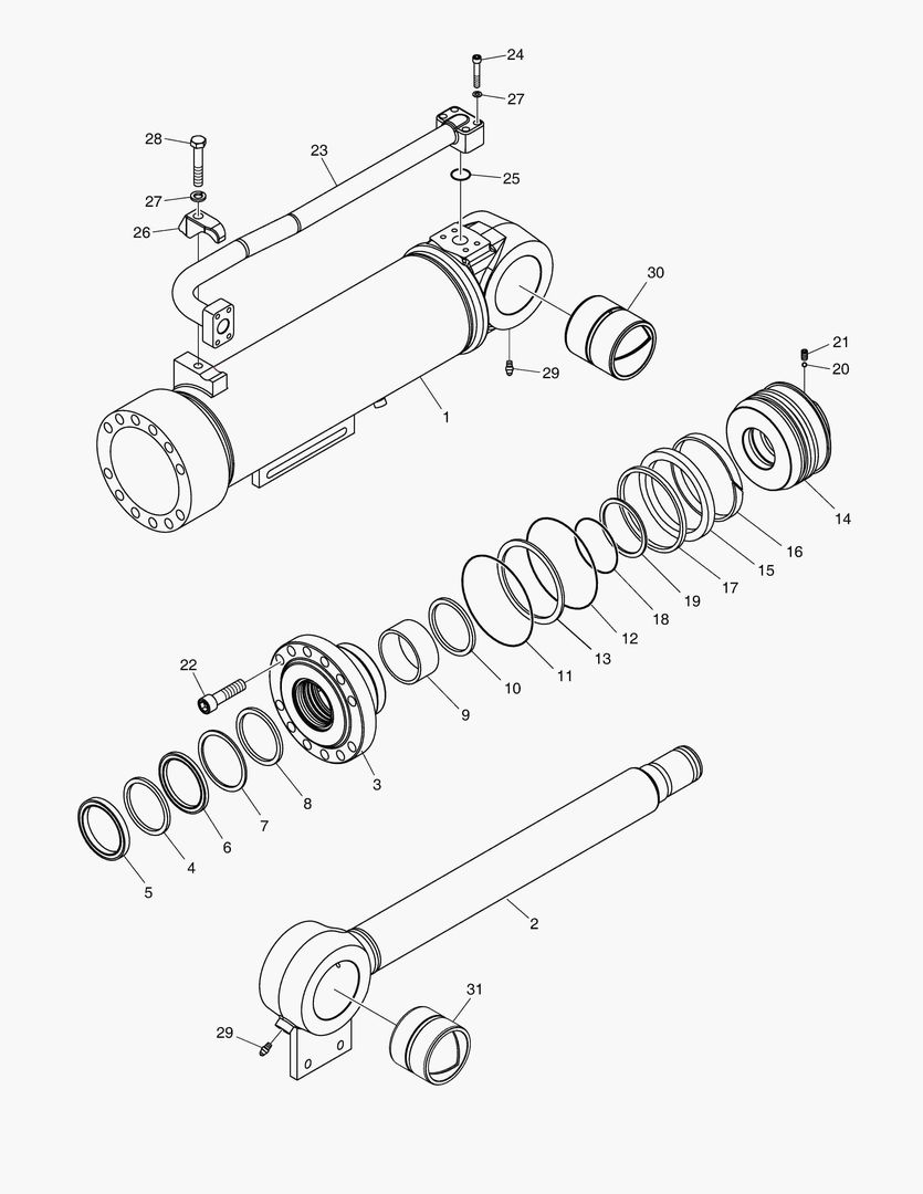 Спецтехника 3512 BUCKET CYLINDER [10466~] - главное фото