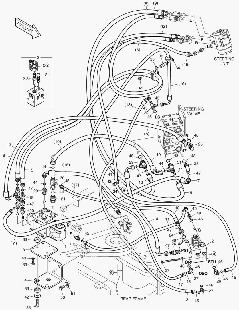 ПАТРУБКИ РУЛЕВОГО УПРАВЛЕНИЯ - ЭЛЕКТРИКА