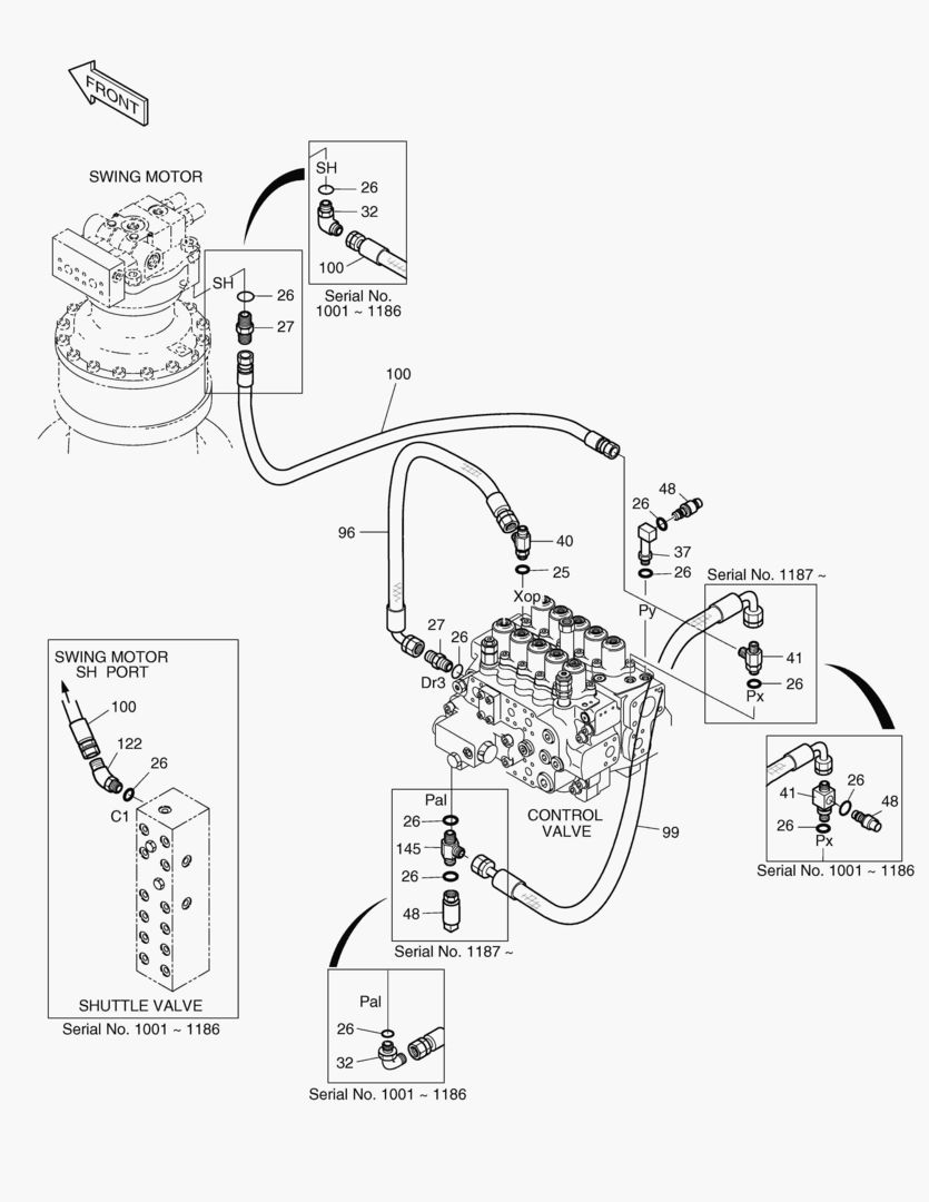 ТРУБОПРОВОД СЕРВОУПРАВЛЕНИЯ(7)