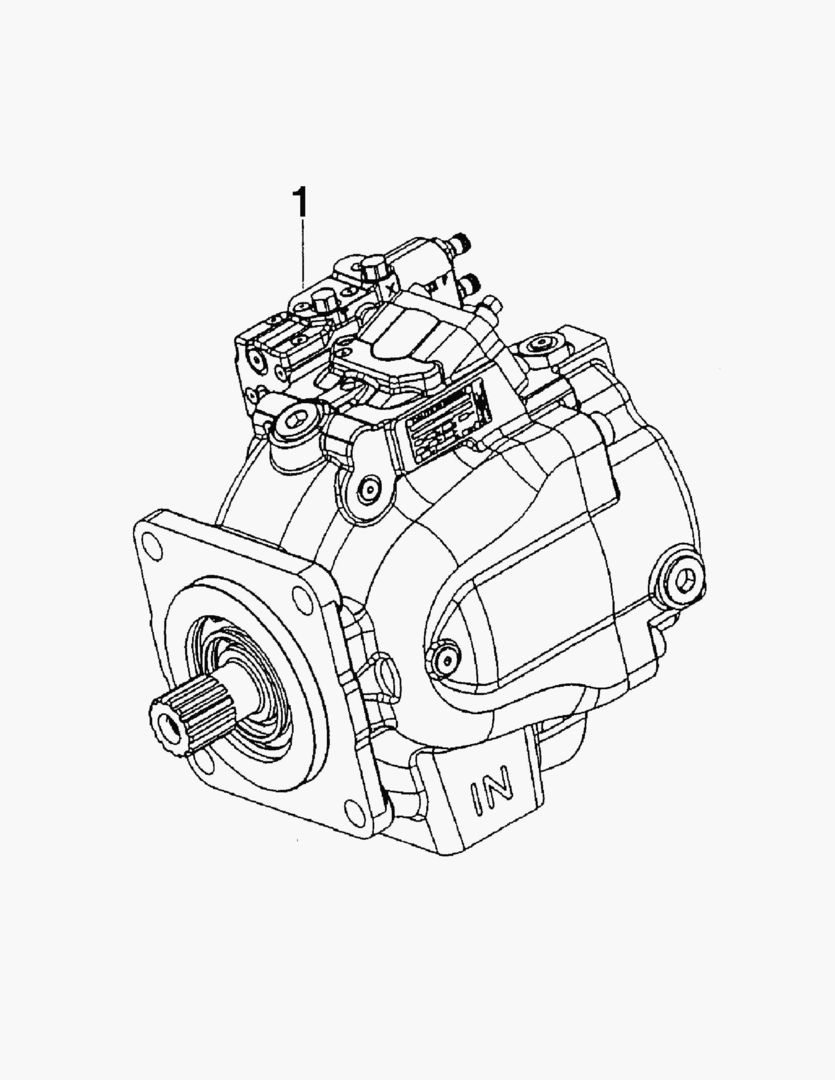 G190-74 MAIN HYDRAULIC PUMP