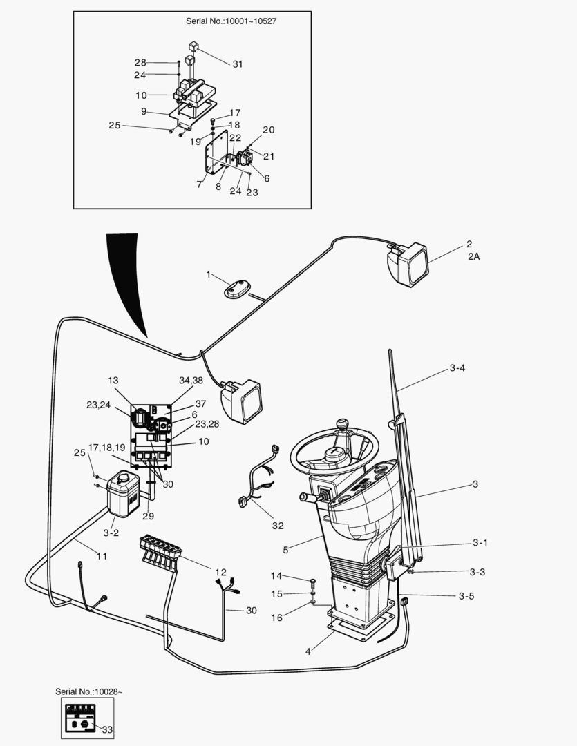 Спецтехника 5230 ELECTRIC PARTS (1) - CABIN(2SP&MON) - главное фото