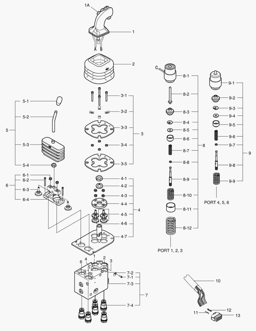 3520 REMOCON VALVE - FNR (K TYPE) [5001~5038]
