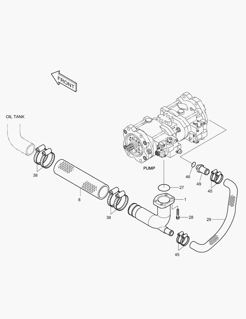 ТУБОПРОВОД МАСЛЯНОГО РАДИАТОРА(1)