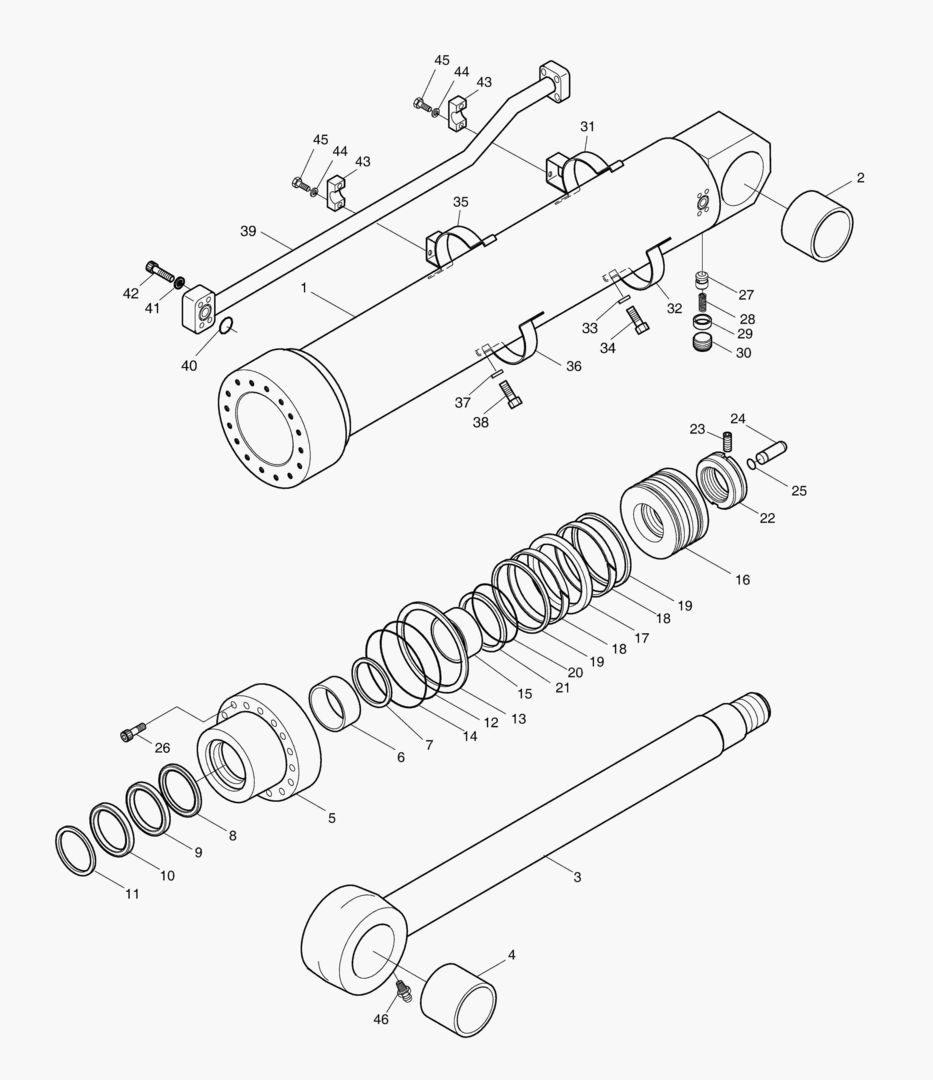 ЦИЛИНДР РУКОЯТКИ