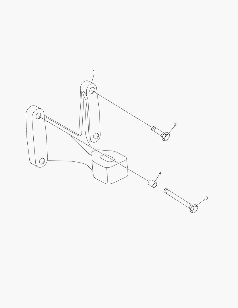 КРОНШТЕЙН ДВИГАТЕЛЯ В СБОРЕ