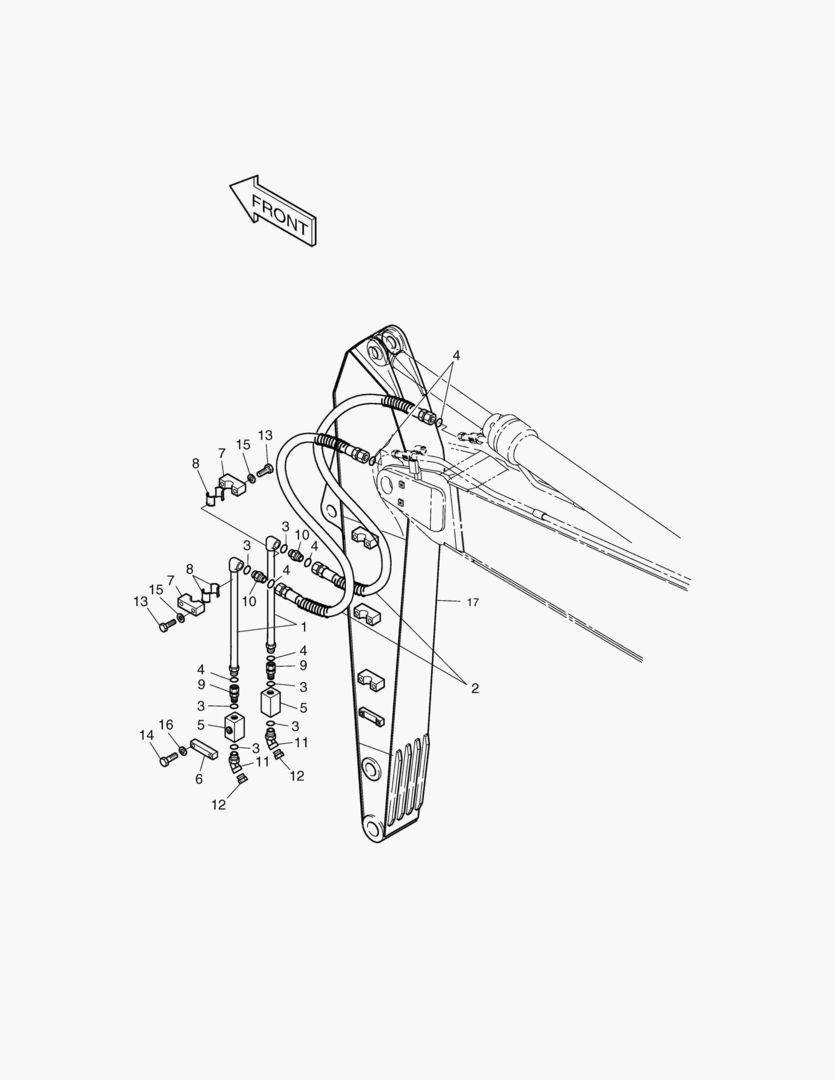 Спецтехника 6520 ARM PIPING-ARM 4.0m(ONE & TWO WAY) - главное фото