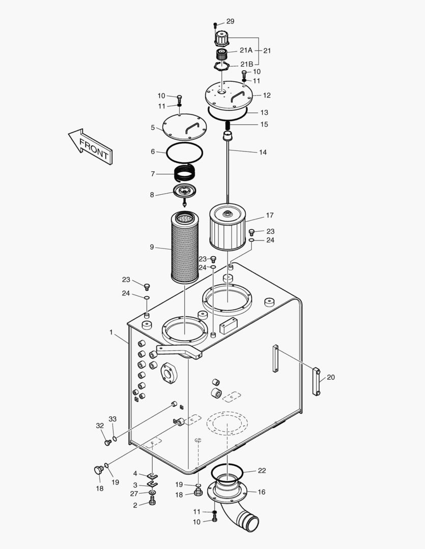 РЕЗЕРВУАР ДЛЯ МАСЛА