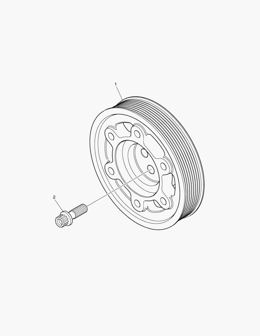 ШКИВ ВАЛ КРИВОШИПА