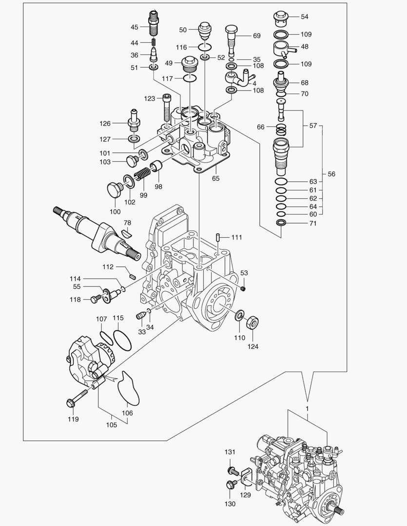 НАСОС ДЛЯ ВПРЫСКА ТОПЛИВА
