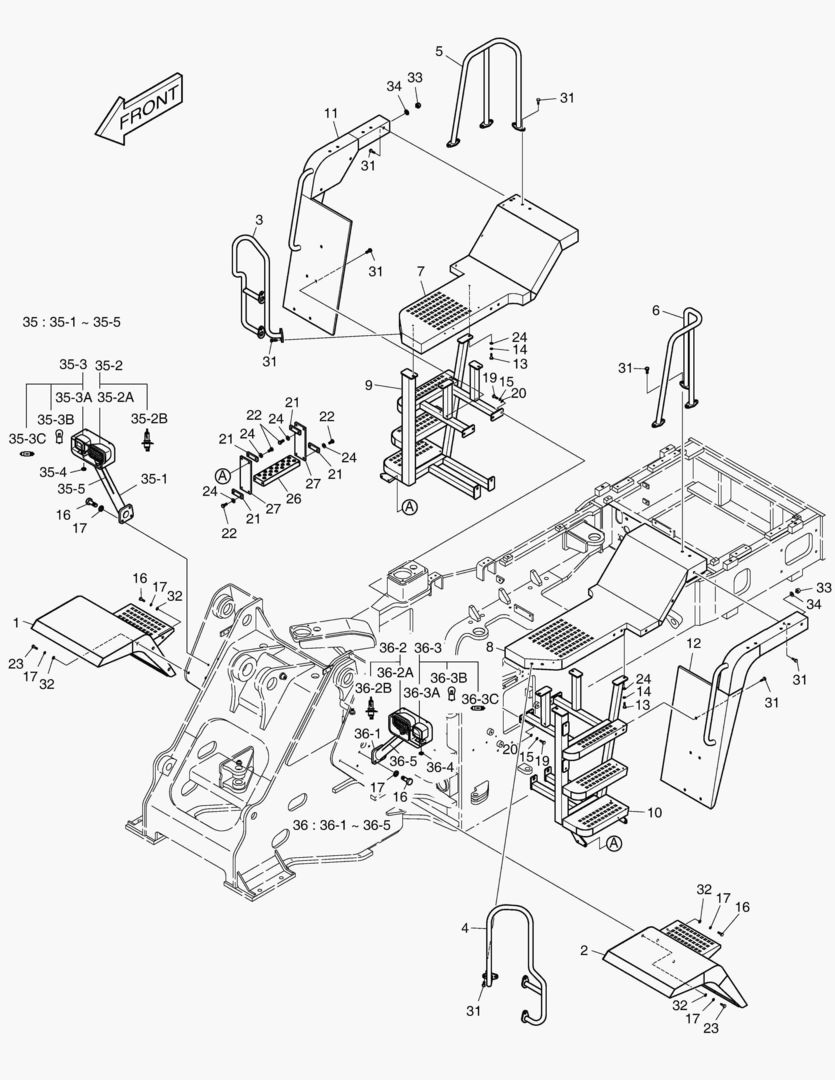1430 FENDER & LADDER ASS`Y