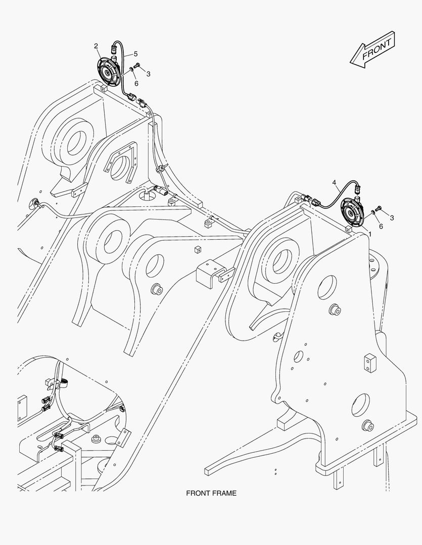 5590 ELECTRIC PARTS - FRONT(EUROPE)