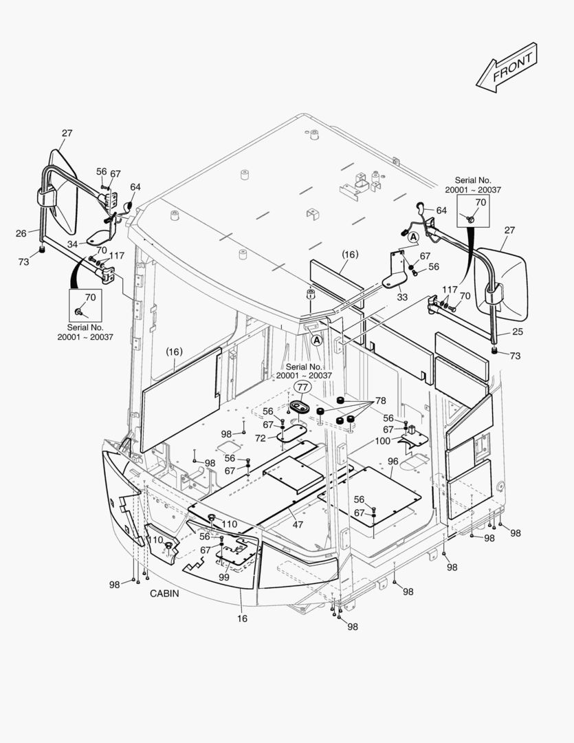 5870 CABIN(2) - BODY