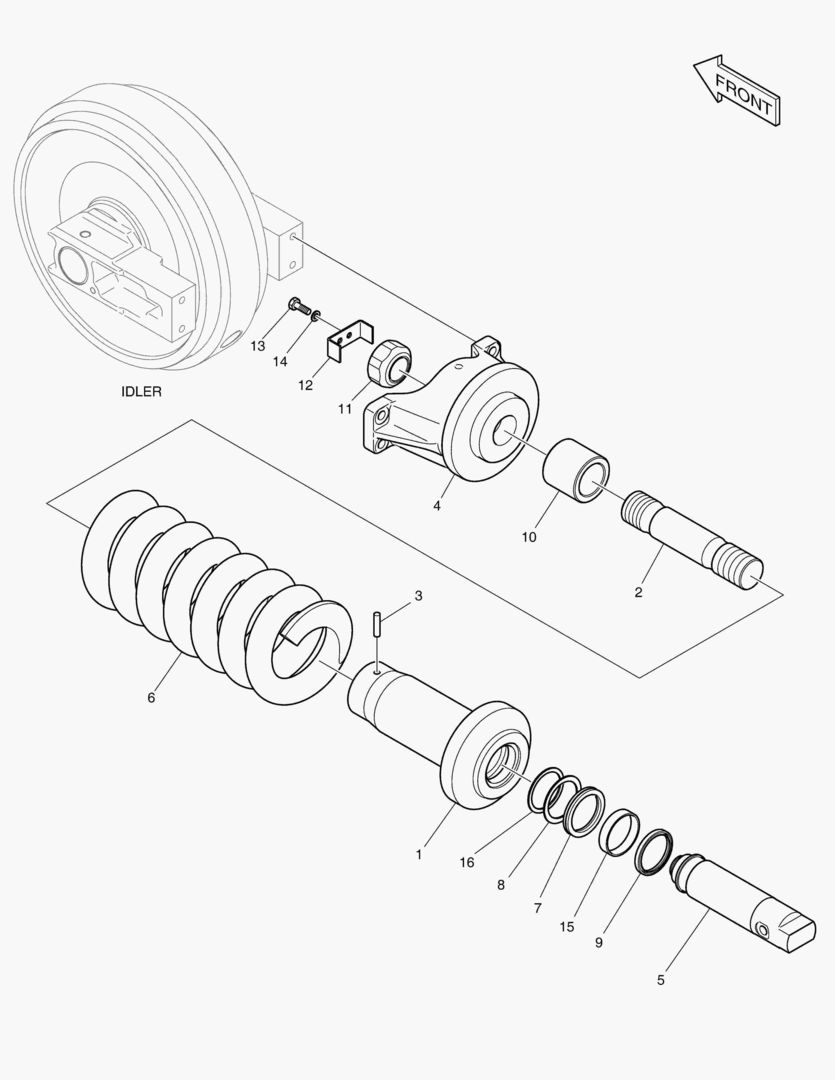 ПРУЖИНЫ ГУСЕНИЦЫ