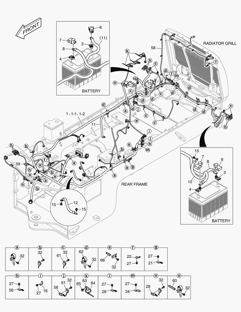 ЭЛЕКТРИЧЕСКИЕ ЗАПЧАСТИ - ПРОВОДКА