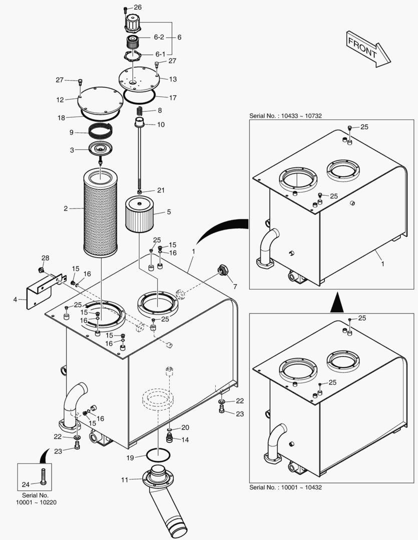 РЕЗЕРВУАР ДЛЯ МАСЛА