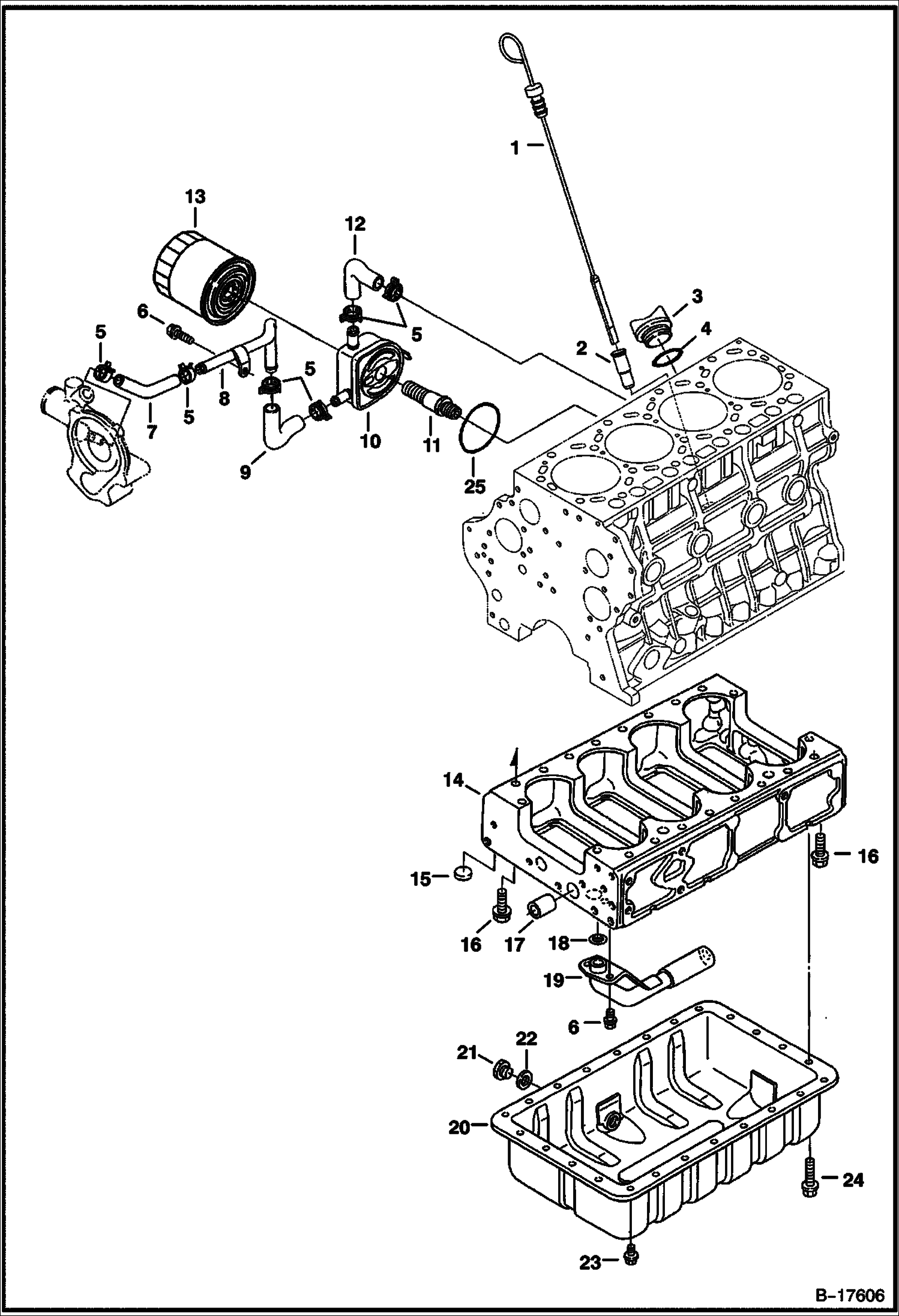 ПОДДОН КАРТЕРА (СЕРИЙНЫЙ НОМЕР 5219 И 5220) (V3300 DI T KUBOTA) (TIER I)