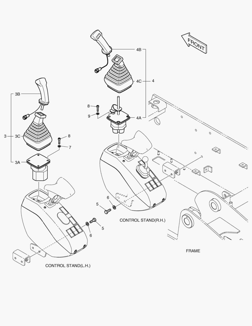 Спецтехника УСТАНОВКА ДЖОЙСТИКА от Globus Machinery