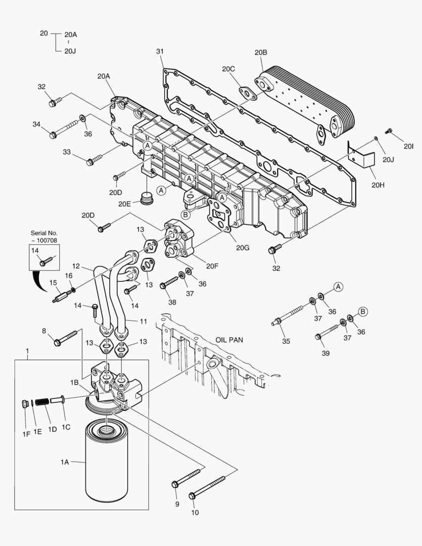 021 OIL FILTER & OIL COOLER