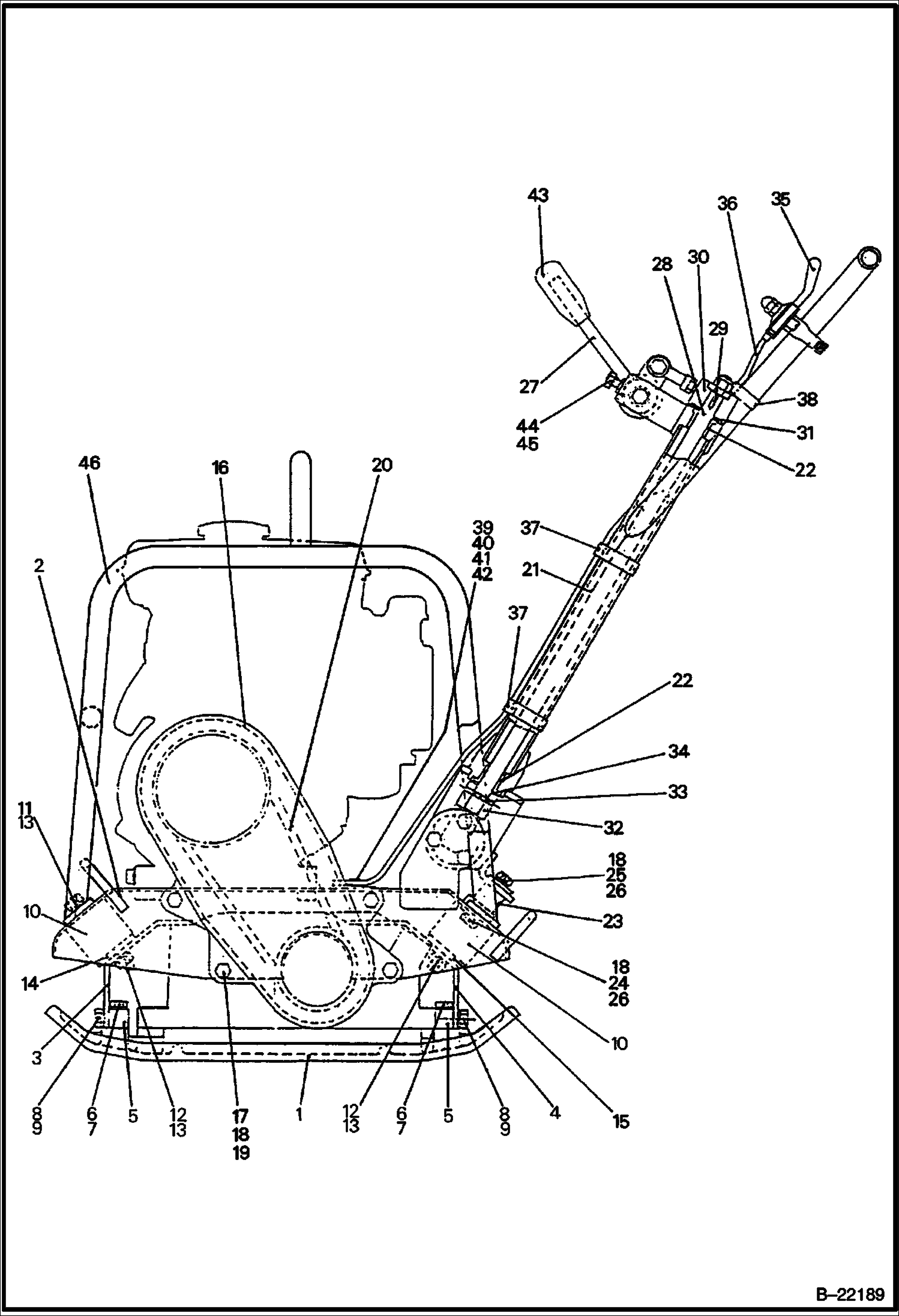 РАМА ШАССИ (ВИБРАЦИЯ И УСТРОЙСТВО УПРАВЛЕНИЯ)