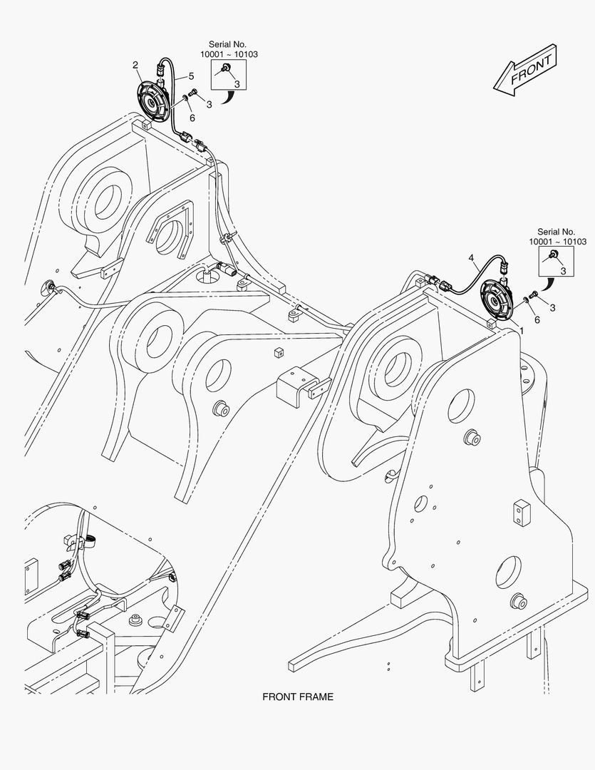 5580 ELECTRIC PARTS - FRONT(EUROPE)