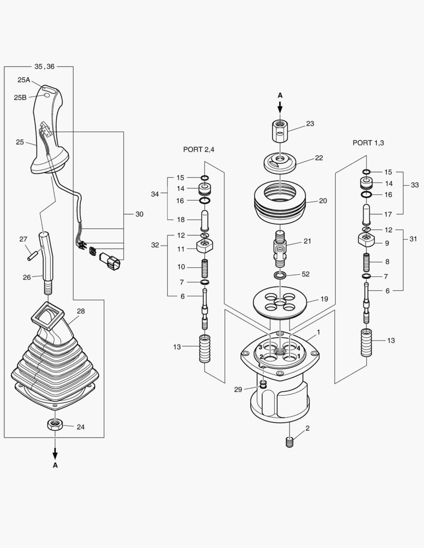 КЛАПАН ДЖОЙСТИКА