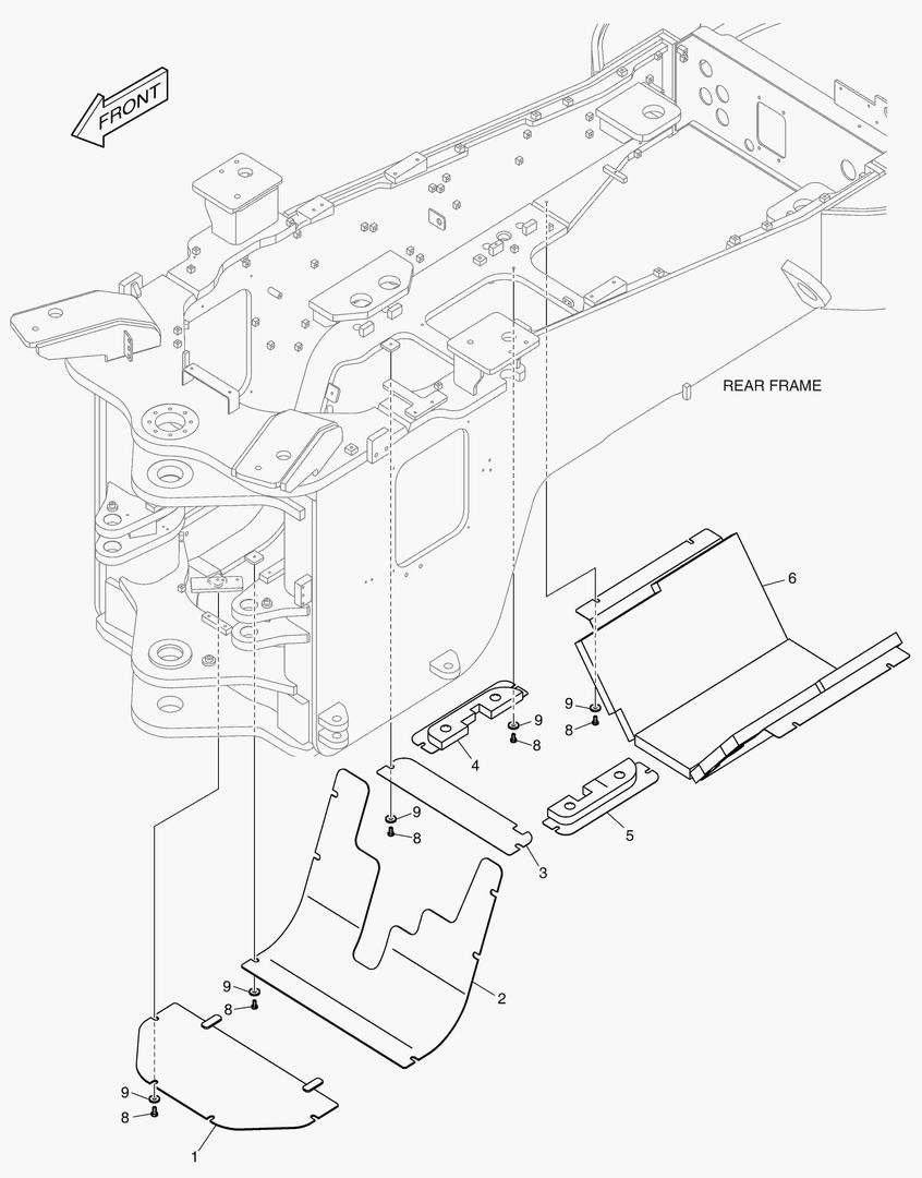 ОБТЕКАЕМАЯ ПОДКУЗОВНАЯ ПАНЕЛЬ
