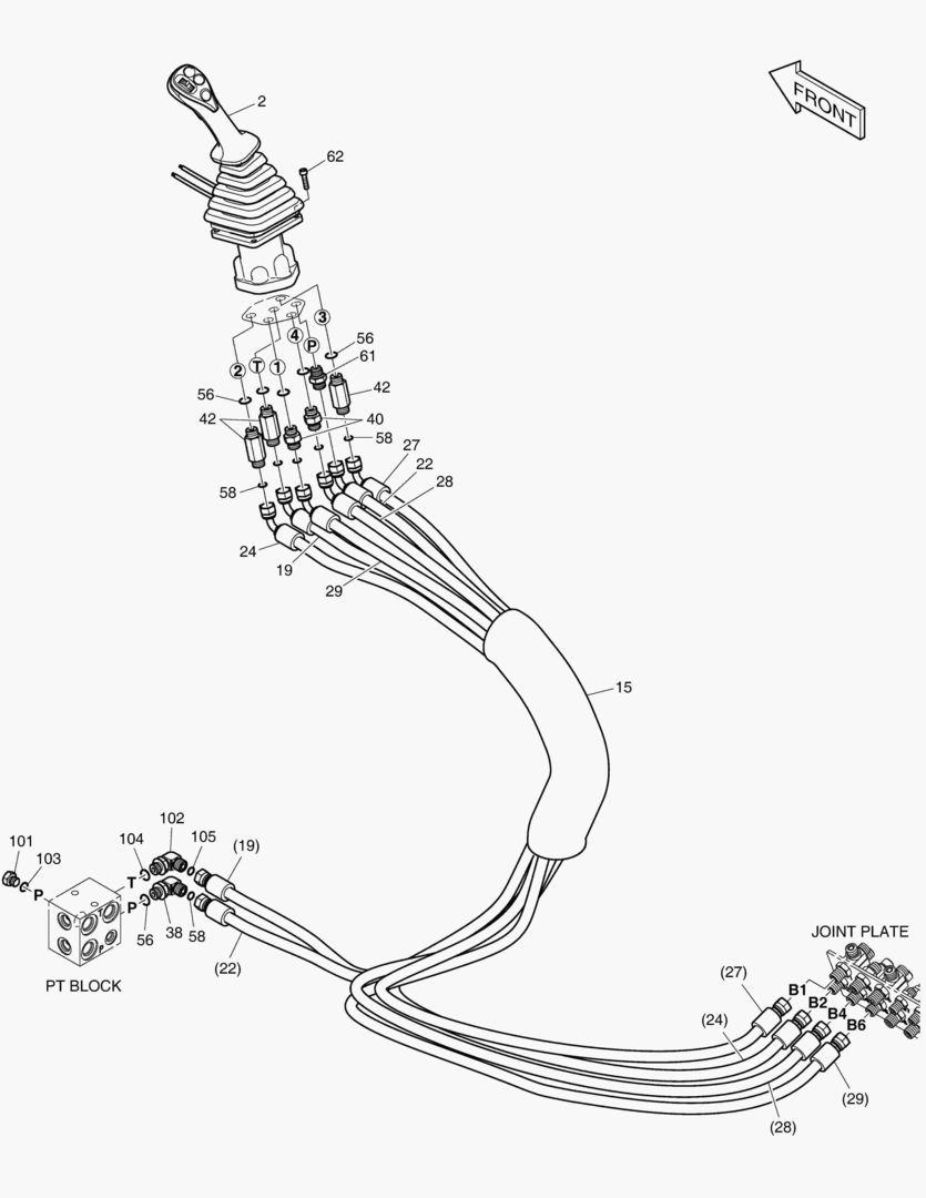 ТРУБОПРОВОД СЕРВОУПРАВЛЕНИЯ(7)