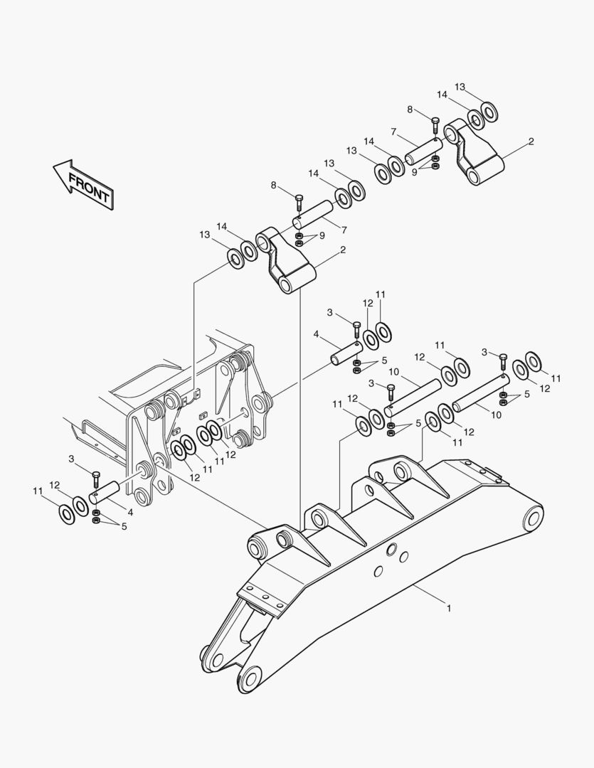 Спецтехника 6500 REAR OUTRIGGER [1001~1556] - главное фото