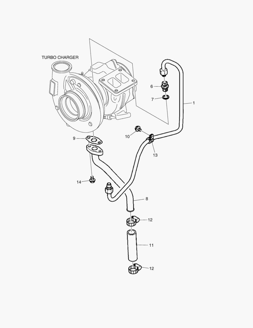 ТУРБОНАГНЕТАТЕЛЬ ТРУБОПРОВОДА