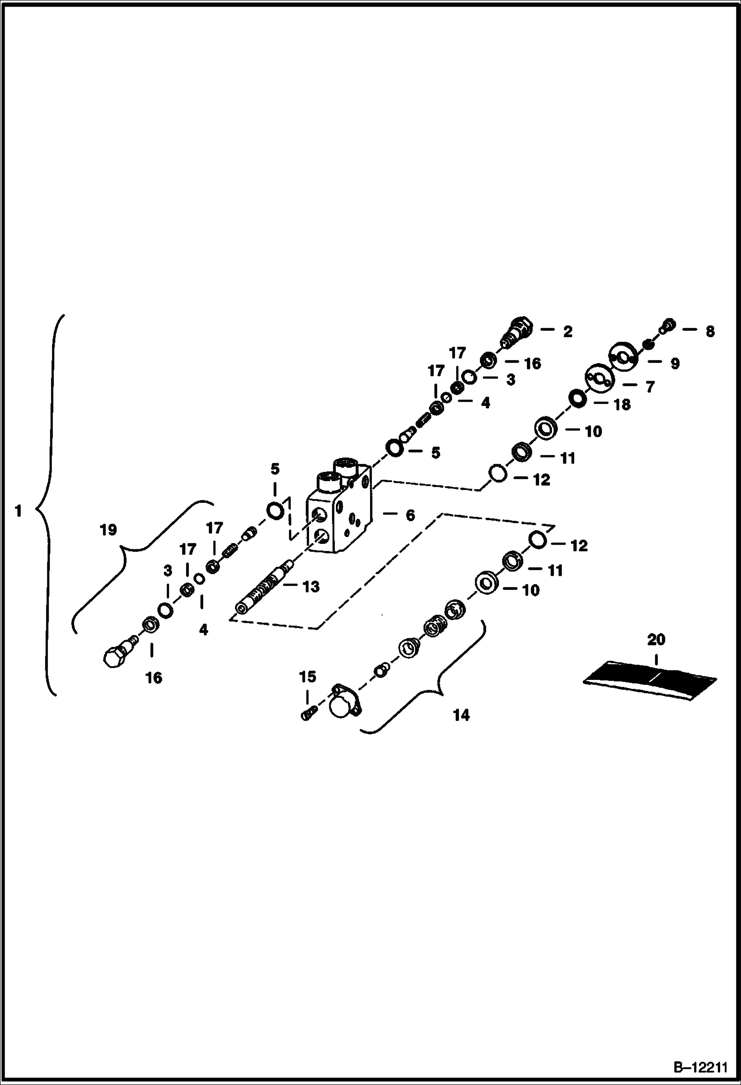 ЭКСКАВАТОР-ПОГРУЗЧИК (СЕКЦИЯ ЧЕРПАКА) (911C)
