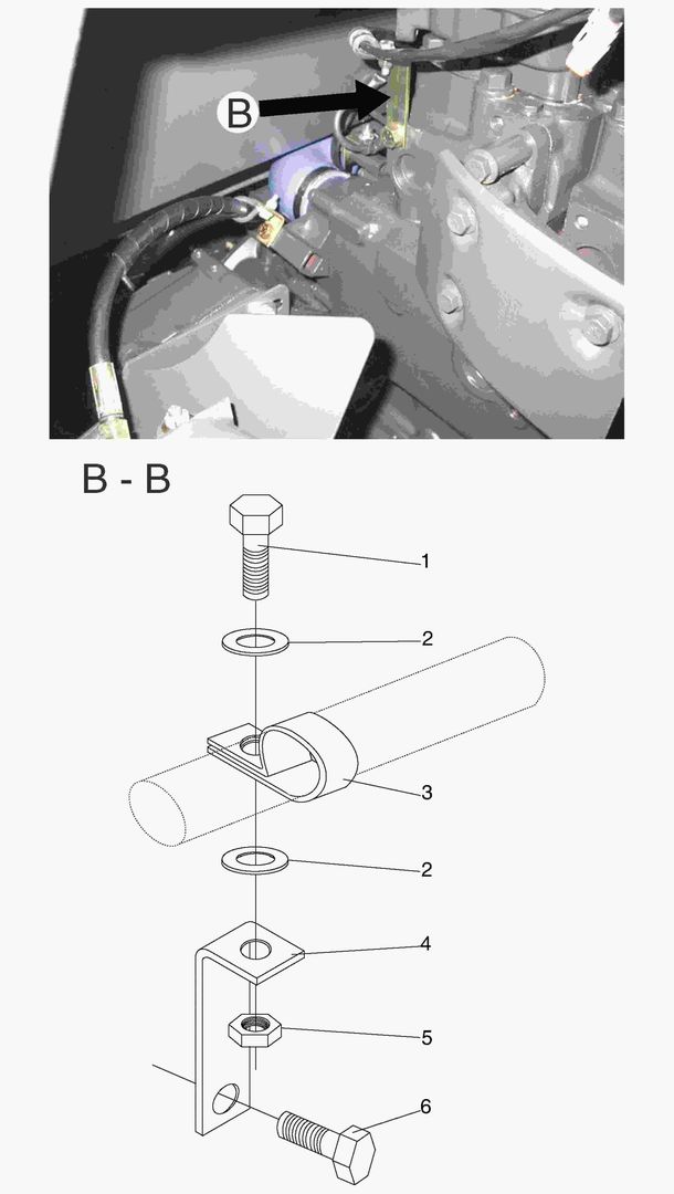 G010-80 AIR FILTER WIRING CLAMP