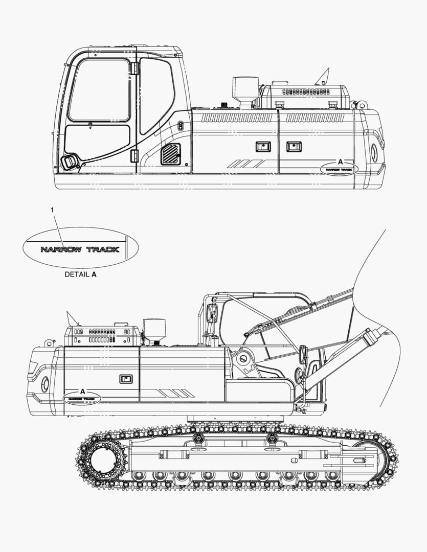 ПРЕДУПРЕЖДАЮЩАЯ ТАБЛИЧКА - УЗКИЙ