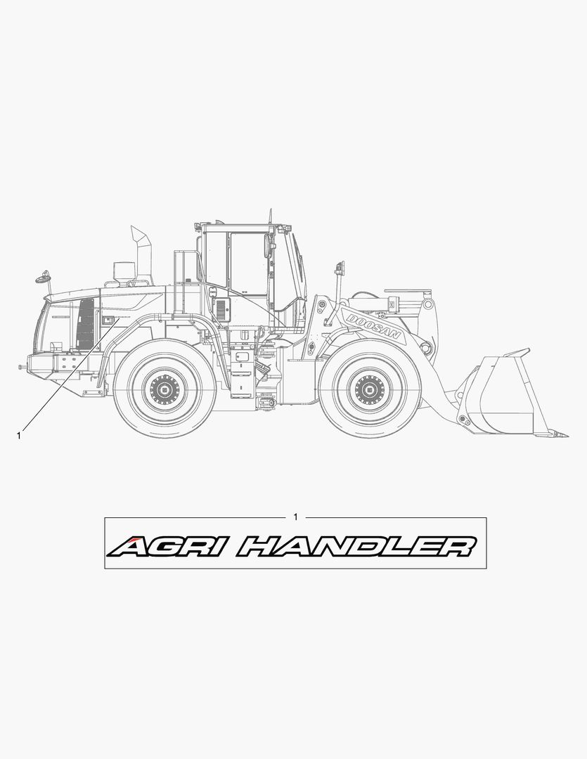 4370 DECAL - AGRI HANDLER