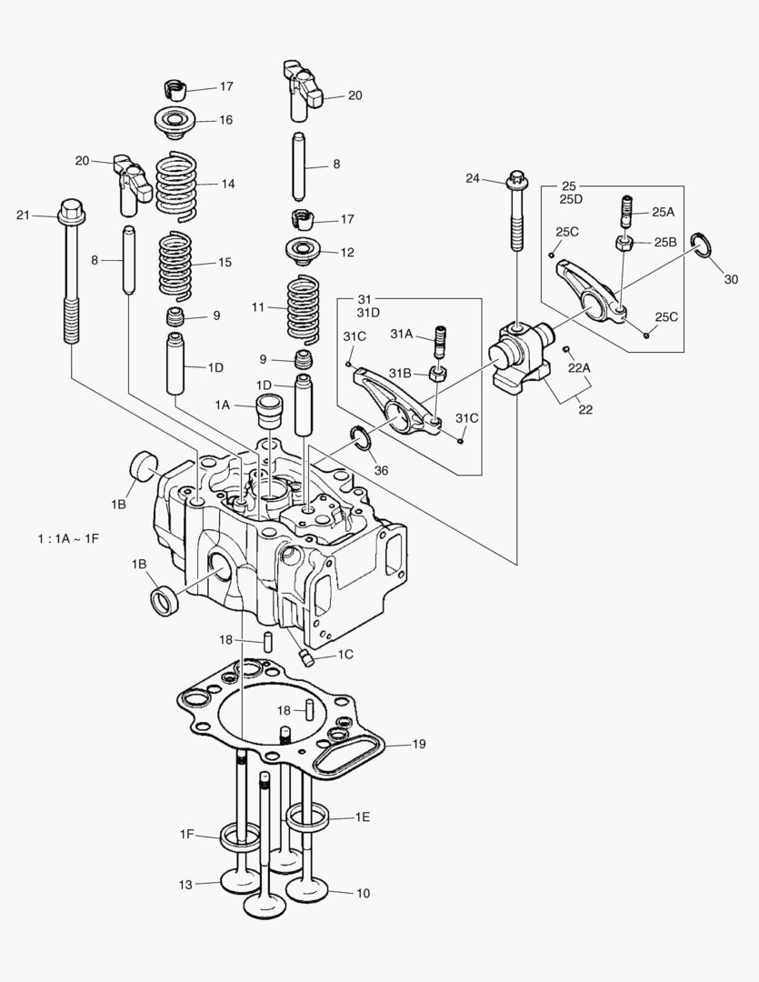 G011-40 CYLINDER HEAD
