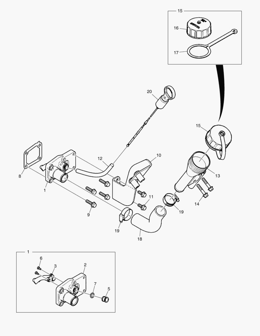 016 OIL FILTER, DIPSTICK
