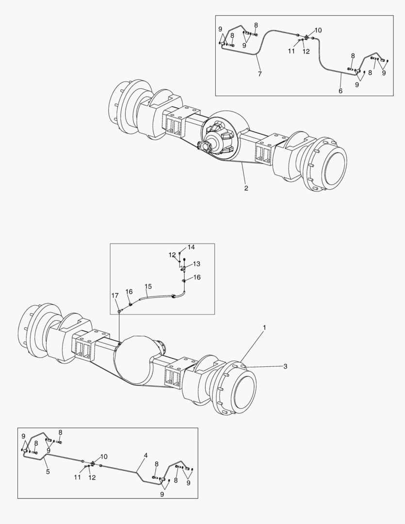 Спецтехника 6650 AXLE ASSY. -JINCHENG [10534~] - главное фото