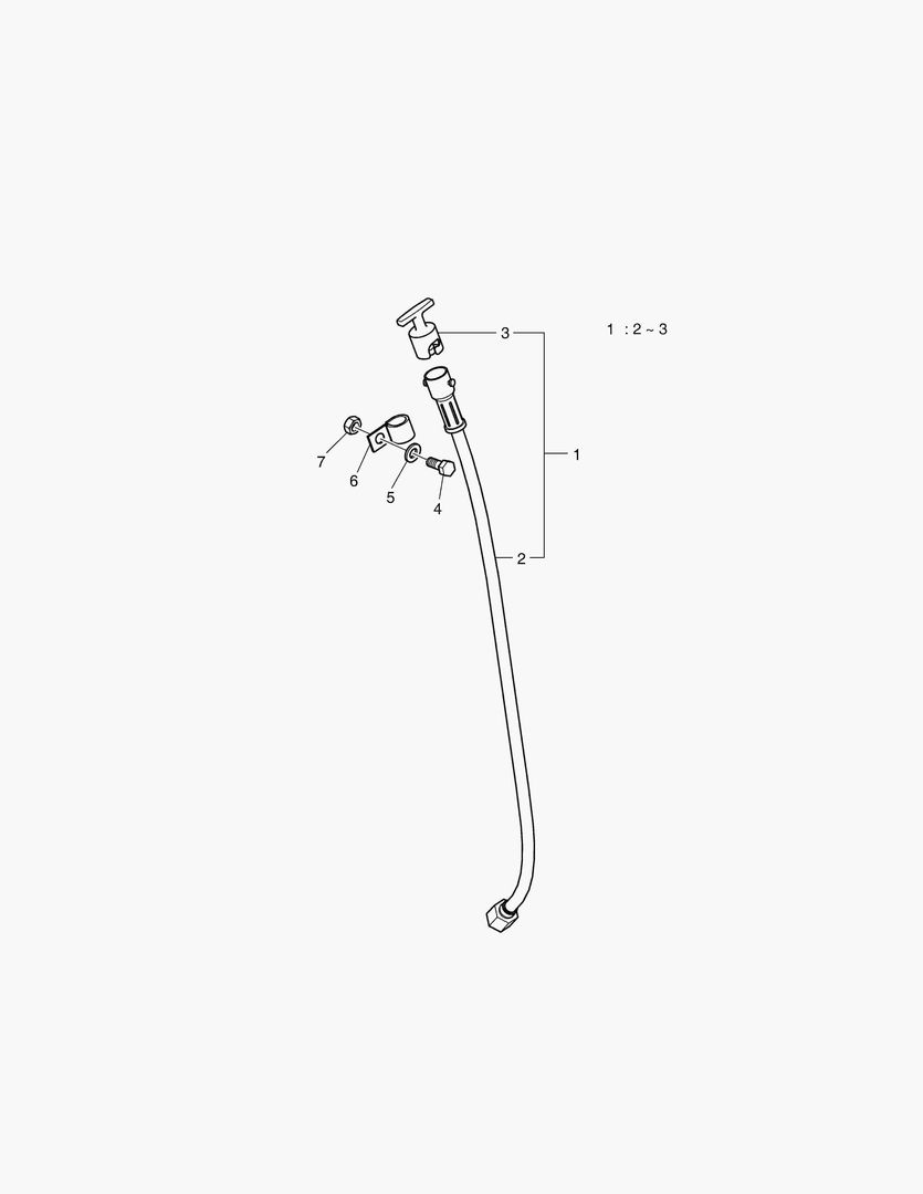 Схема 043 DIPSTICK & TUBE (2)