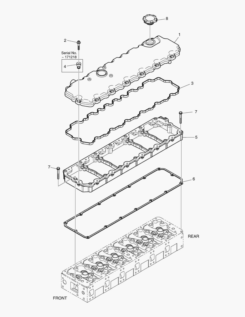 КРЫШКА ГОЛОВКИ ЦИЛИНДРА